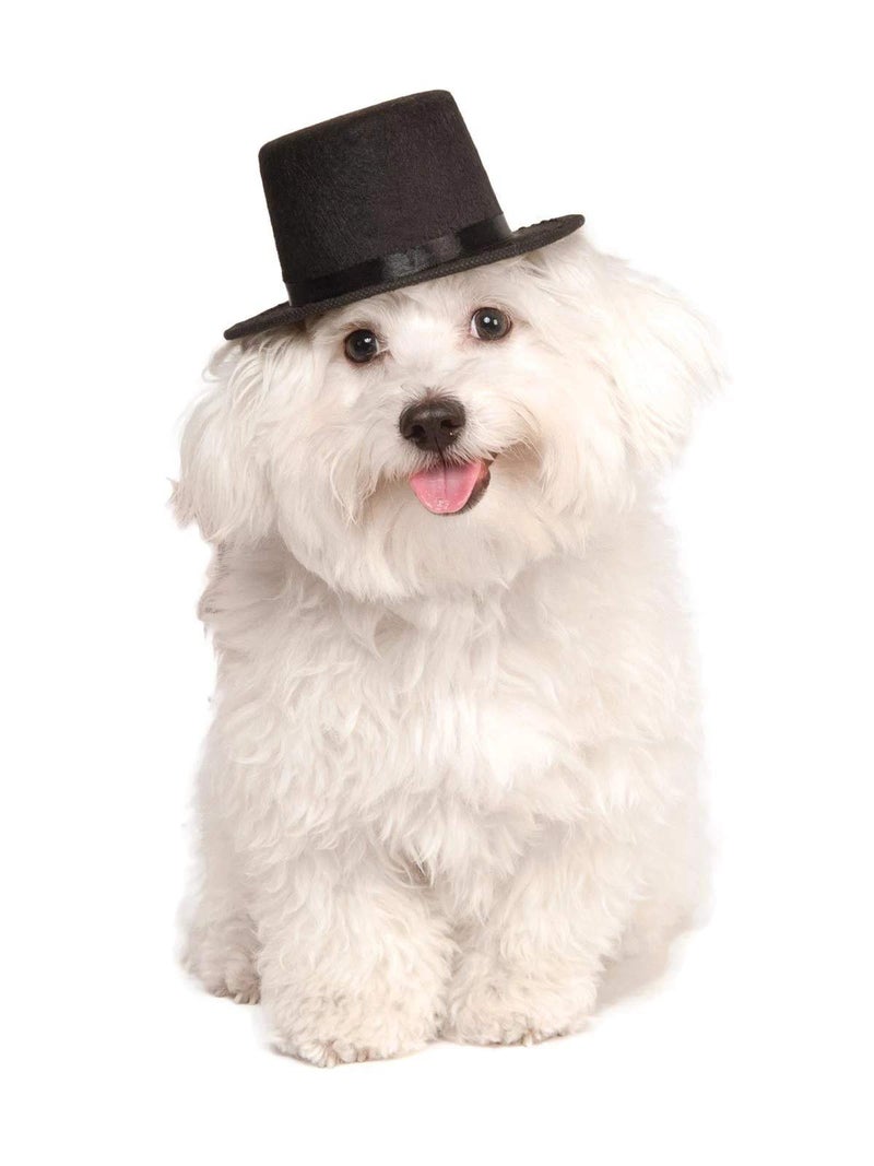Rubies Top Hat Pet Hat for Dogs or Cats, S/M - Image 1